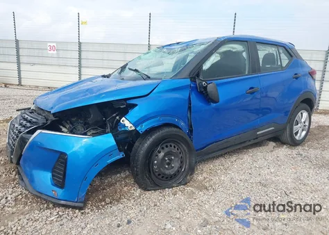 2022 Nissan Kicks S Xtronic Cvt from USA, damaged, VIN 3N1CP5BV4NL516177